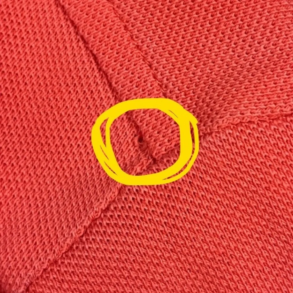 Polo by Ralph Lauren Men's Red Polo Shirt with Blue Logo - Picture 9 of 9